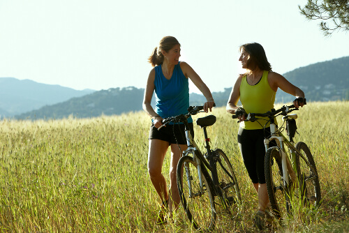 ασκηση γυναίκες σε ποδήλατα