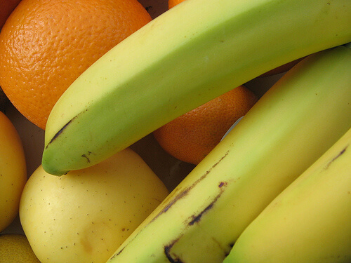 φρούτα με τις χαμηλότερες θερμίδες μπανανα