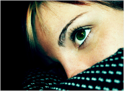 Ελέγξετε το άγχος - Γυναικείο μάτι