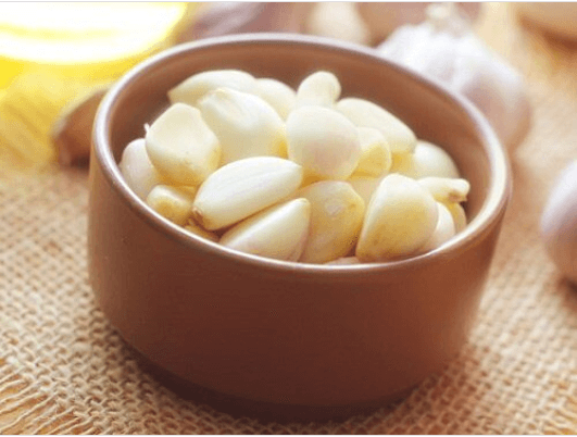 - σκόρδο λίπος της κοιλιάς με