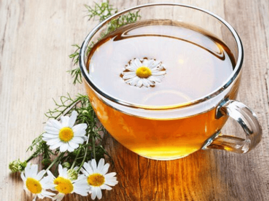 τρίξιμο των δοντιών και χαμομηλι