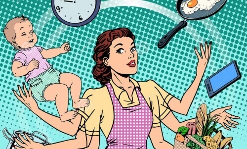 Ένας σύζυγος συνεπάγεται 7 ώρες δουλειάς παραπάνω για μια γυναίκα