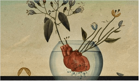 Εκφράζετε καθημερινά την αγάπη σας - Καρδιά σε γυάλα