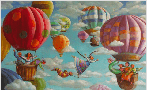 ελευθερία, αερόστατα
