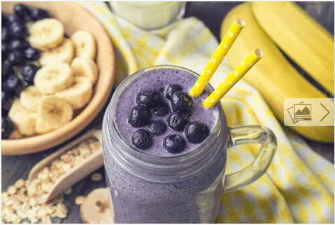Smoothies μπανάνας κατά της κατακράτησης