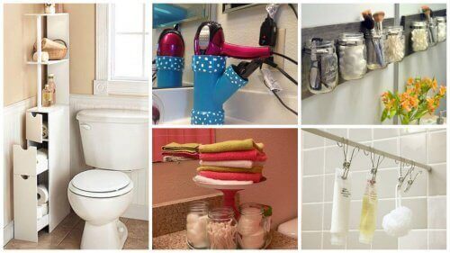 19 συμβουλές για εξοικονόμηση χώρου στο μπάνιο