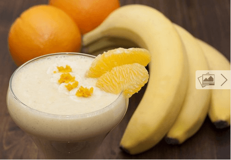 Smoothies μπανάνας για αδυνάτισμα