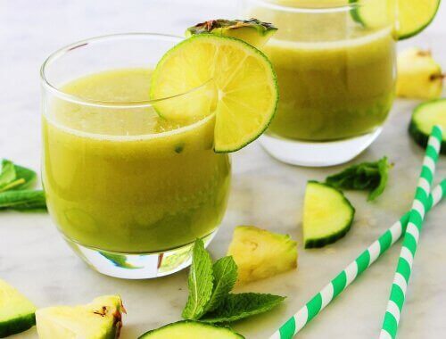 smoothies με μήλo
