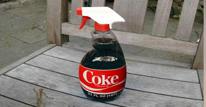 οι περίεργες χρήσεις της Coca Cola περιλαμβάνουν την ιδιότητά της ως παρασιτοκτόνου