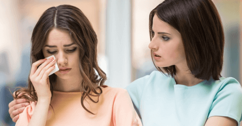 γυναίκα,παρηγοριά- άνθρωποι που παραπονιούνται