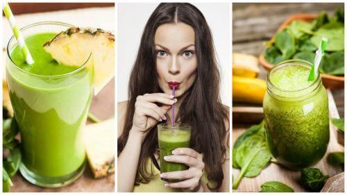 5 πράσινα smoothies για αποτοξίνωση και απώλεια βάρους