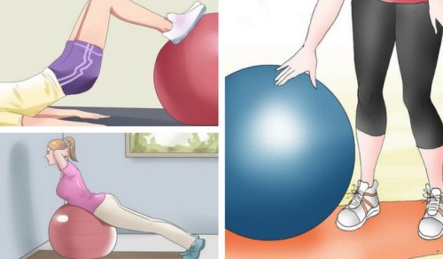 13 ασκήσεις που μπορείτε να κάνετε με μια μπάλα γυμναστικής