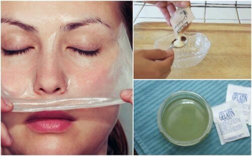 Πώς να αφαιρέσετε τα μαύρα στίγματα με μάσκα από γάλα και ζελατίνη