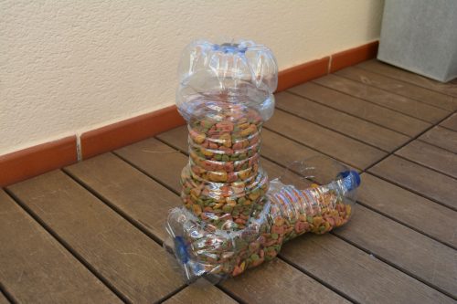 12 διασκεδαστικοί τρόποι για να ανακυκλώσετε τα πλαστικά μπουκάλια, τροφοδότης κατοικίδιων ζώων