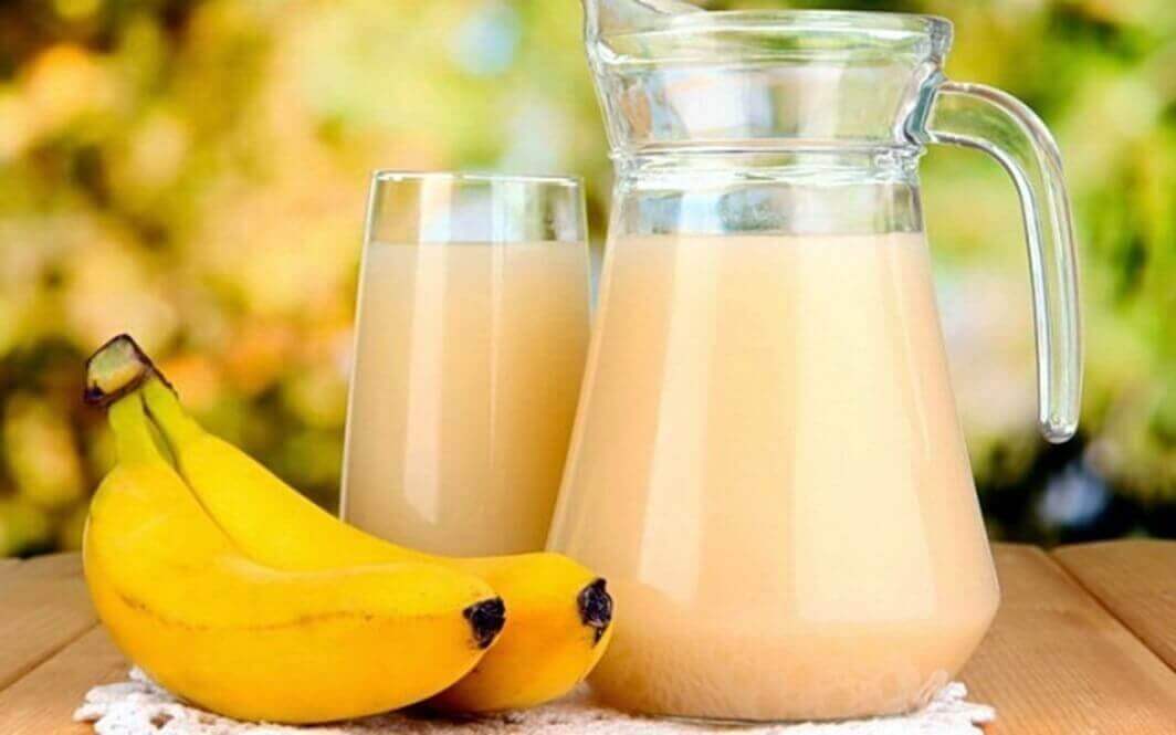 χυμός και μπανάνα, ανακουφίστε το έλκος στομάχου