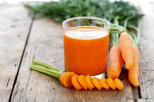 Χυμός καρότου και καρότα, θεραπεία του γλαυκώματος
