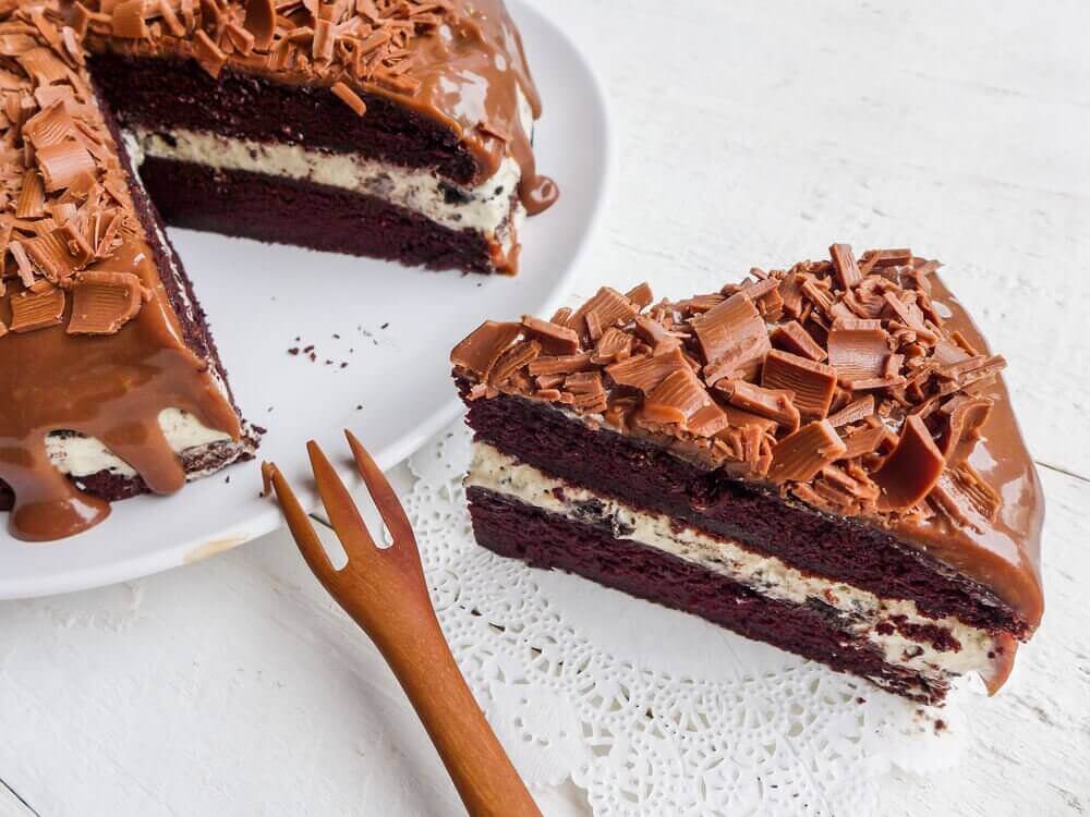 τέλεια επιδόρπια τούρτα σοκολάτα 