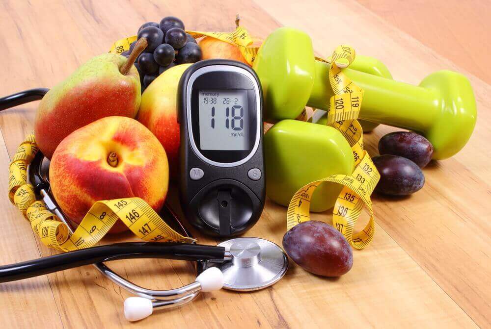Υγιής δίαιτα - Φρούτα, βάρη και μεζούρα