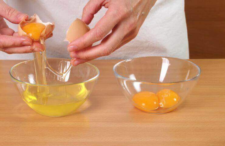 ασπράδι αβγού για την καταπολέμηση των ραγάδων