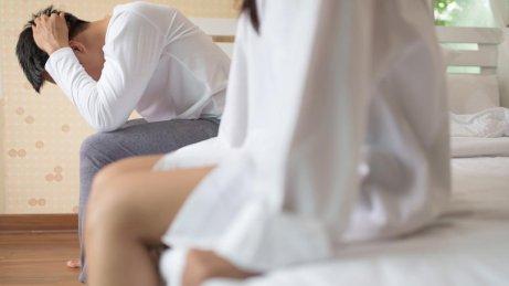 Άνδρας με στυτική δυσλειτουργία