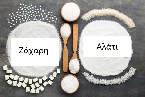 Υπερβολική πρόσληψη άλατος ή ζάχαρης: Τι είναι χειρότερο;