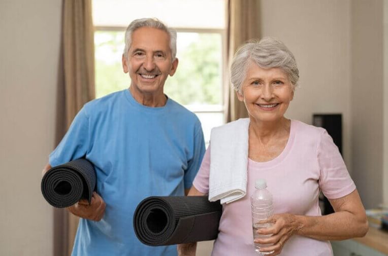 Ηλικιωμένοι που αθλούνται