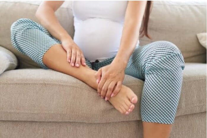 προγεννητικό μασάζ στα πόδια