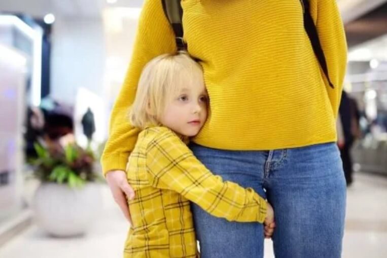 παιδί που φοβάται