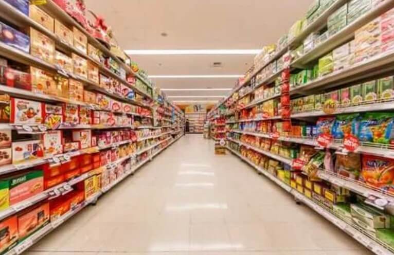 διάδρομος σουπερμάρκετ
