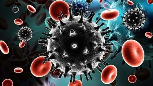 Ψηφιακή απεικόνιση του ιού HIV