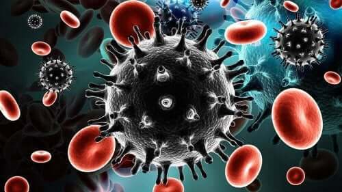 Ψηφιακή απεικόνιση του ιού HIV