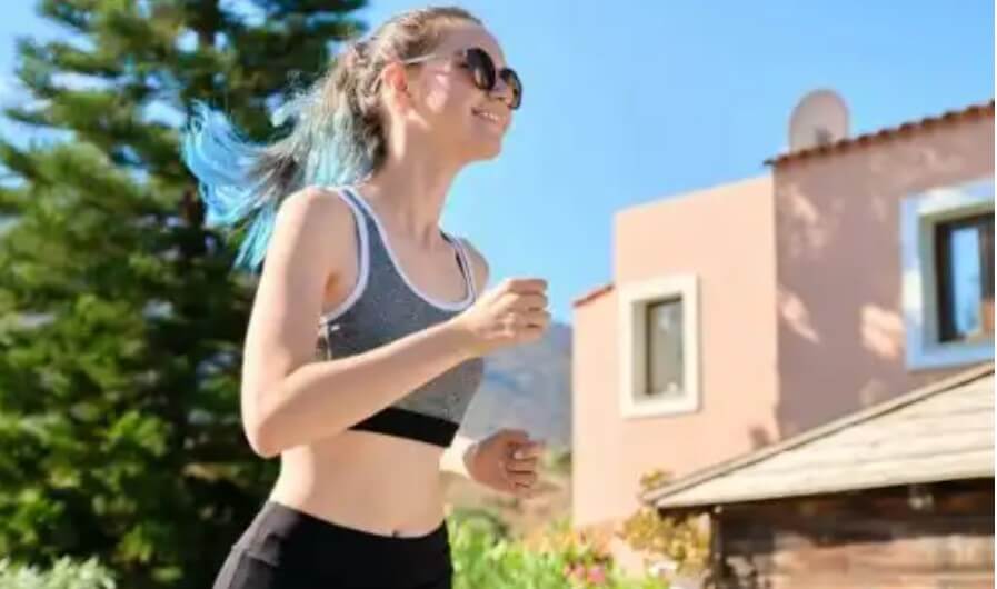 τρέξιμο σε παρκο