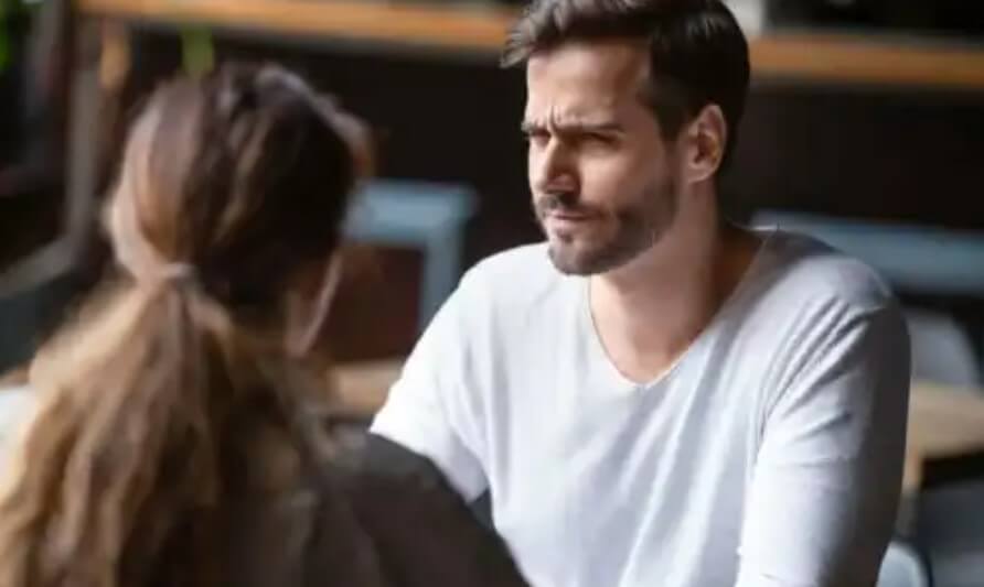 ζευγάρι σε καυγά