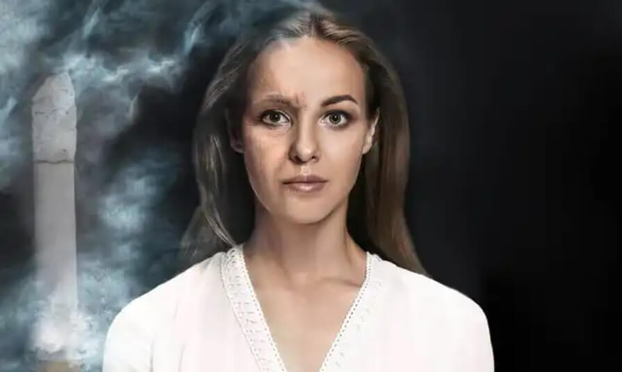 κάπνισμα και άσπρα μαλλιά